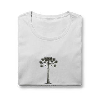 Nome do produto Camiseta Feminina Araucária Aventureira | Símbolo do Paraná Vintage