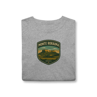 Nome do produto Camiseta Unissex Monte Roraima | Trekking Brasil Vintage