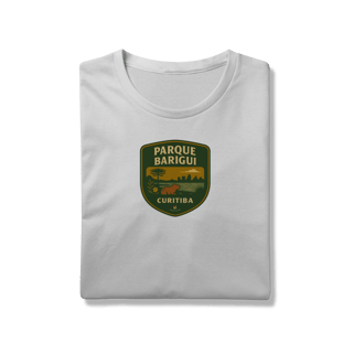 Nome do produto Camiseta Masculina Parque Barigui Curitiba | Linha Prime Vintage