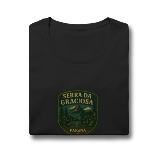 Nome do produto Camiseta Feminina Serra da Graciosa Aventureira | Estrada Cênica Vintage