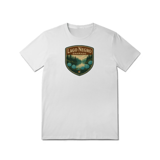 Nome do produto Camiseta Lago Negro Unissex (100% Algodão 30.1, 165 g)