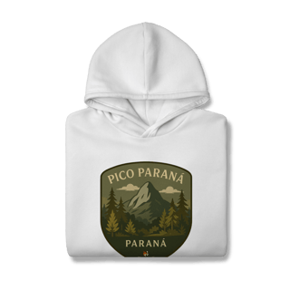 Nome do produto Moletom Canguru Pico Paraná | Flanelado Premium Vintage