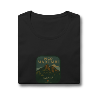Nome do produto Camiseta Feminina Pico Marumbi Aventureira | Montanhismo Vintage