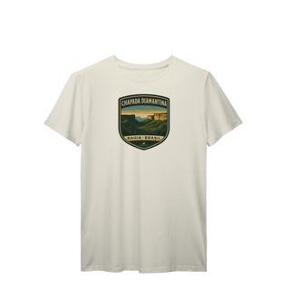 Nome do produto Camiseta Masculina Chapada Diamantina Prime | Trekking Brasil Vintage