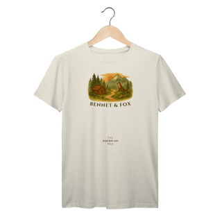 Nome do produto Camiseta Masculina The American Way Prime | Natureza e Liberdade Vintage