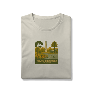 Nome do produto Camiseta Parque Ibirapuera São Paulo - Ícone Paulistano, Natureza e Lembranças Autênticas
