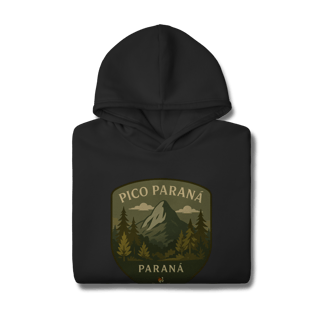 Nome do produto Moletom Canguru Pico Paraná | Flanelado Premium Vintage
