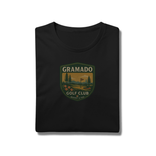 Nome do produto Camiseta Masculina Golf Club Gramado | Estilo Vintage Premium