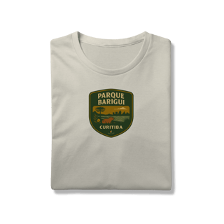 Nome do produto Camiseta Masculina Parque Barigui Curitiba | Linha Prime Vintage