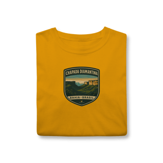 Nome do produto Camiseta Unissex Chapada Diamantina | Trekking Brasil Vintage