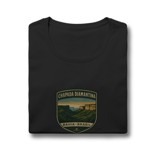 Nome do produto Camiseta Feminina Chapada Diamantina Aventureira | Trekking Brasil Vintage