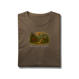 Nome do produto Camiseta Masculina The American Way Prime | Natureza e Liberdade Vintage