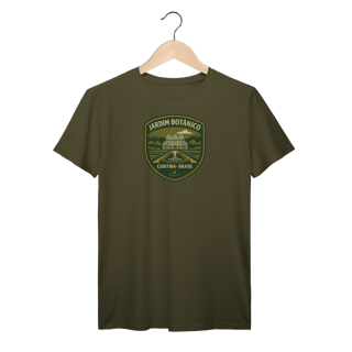 Nome do produto Camiseta Masculina Jardim Botânico Curitiba | Linha Prime Vintage