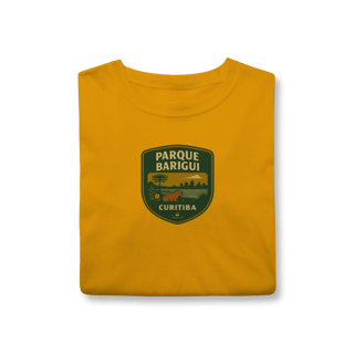 Nome do produto Camiseta Unissex Parque Barigui Curitiba | Linha Clássica Vintage