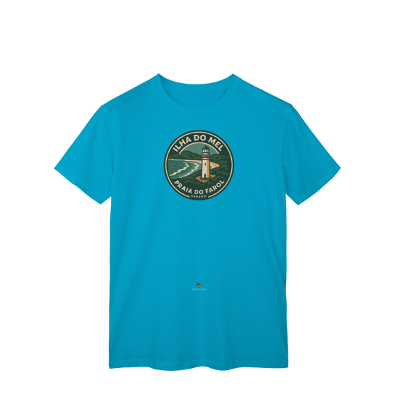 Camiseta Unissex Ilha do Mel | Farol das Conchas Vintage