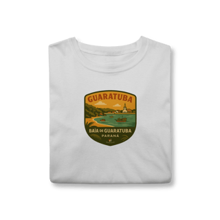 Nome do produto Camiseta Unissex Guaratuba | Litoral Paraná Vintage
