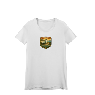 Nome do produto Camiseta Feminina Ilha do Mel | Farol das Conchas - Paraná