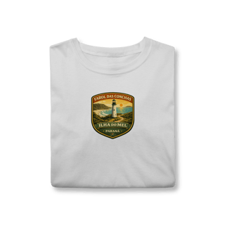 Nome do produto Camiseta da Ilha do Mel | Farol das Conchas