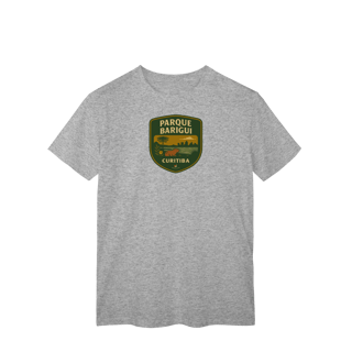 Nome do produto Camiseta Unissex Parque Barigui Curitiba | Linha Clássica Vintage
