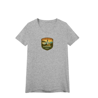 Nome do produto Camiseta Feminina Ilha do Mel | Farol das Conchas - Paraná