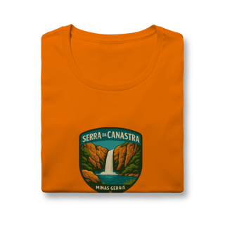 Nome do produto Camiseta Feminina Serra da Canastra Aventureira | Minas Gerais Vintage