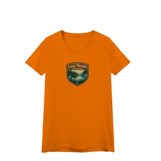Nome do produto Camiseta Feminina Lago Negro Aventureira | Gramado Vintage
