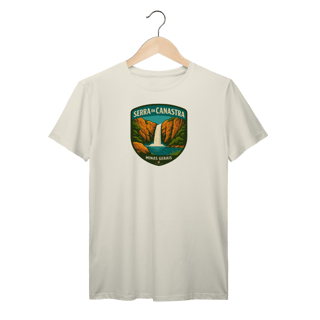 Nome do produto Camiseta Masculina Serra da Canastra Prime | Minas Gerais Vintage