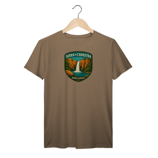 Nome do produto Camiseta Masculina Serra da Canastra Prime | Minas Gerais Vintage