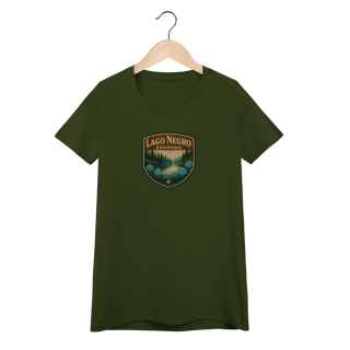 Nome do produto Camiseta Feminina Lago Negro Aventureira | Gramado Vintage
