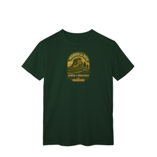 Nome do produto Camiseta Unissex Morro do Sete | Serra da Graciosa Vintage