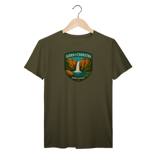 Nome do produto Camiseta Masculina Serra da Canastra Prime | Minas Gerais Vintage