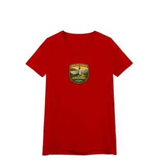 Nome do produto Camiseta Feminina Ilha do Mel | Farol das Conchas - Paraná