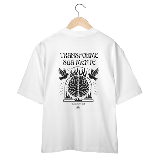 Nome do produto T-Shirt Oversized - Transforme sua mente/Metanoia