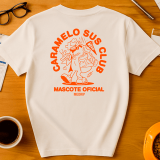 Nome do produto Camiseta - MFC: Caramelo SUS Club