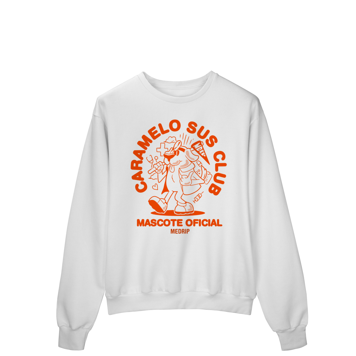 Nome do produto: Moletom Suéter - MFC: Caramelo SUS Club