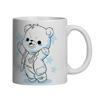 Nome do produto Caneca - Pediatria: Dr. Bear