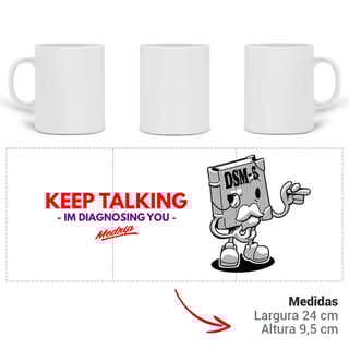 Nome do produto Caneca - Psiquiatria: DSM-V