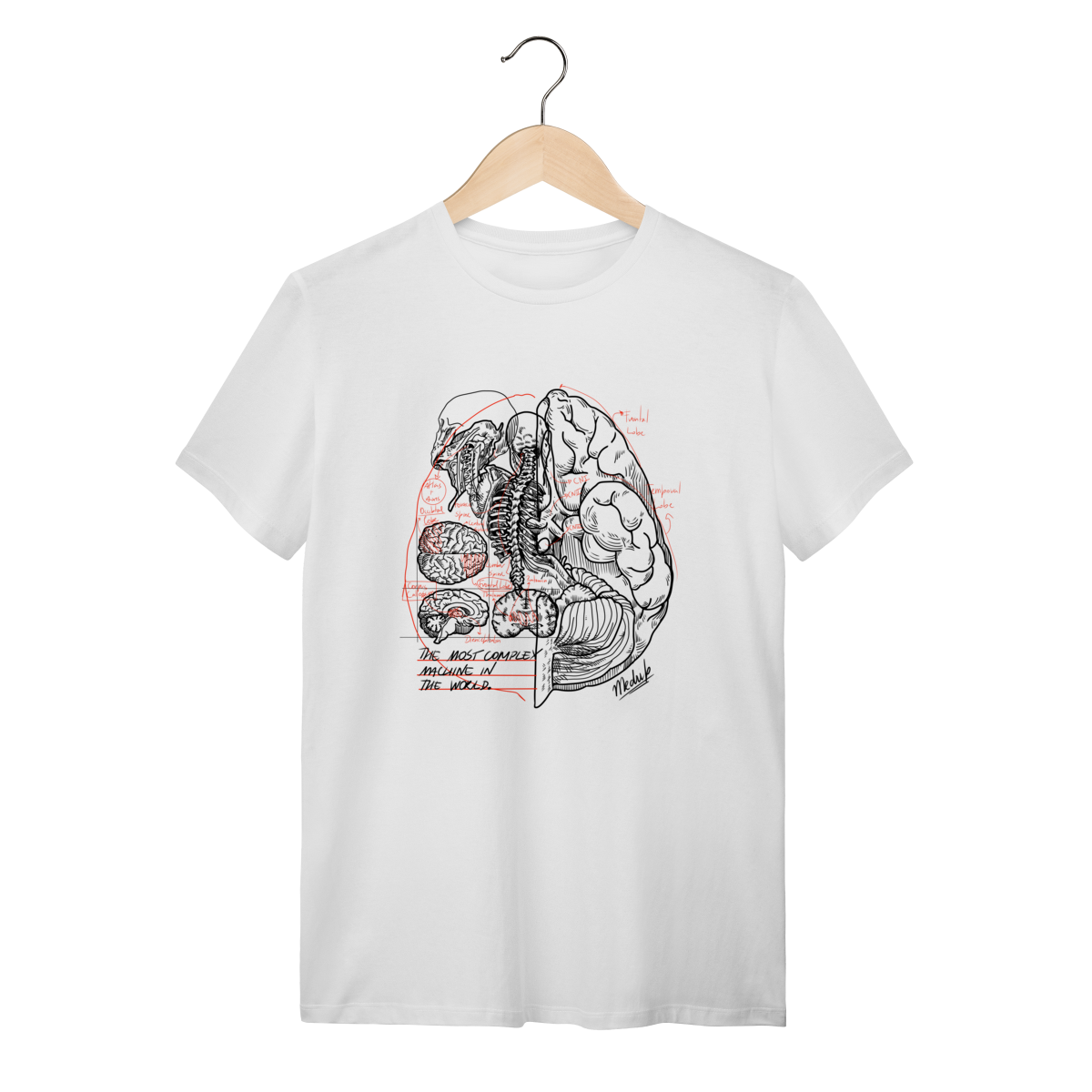 Nome do produto: Camiseta - Neurocirurgia