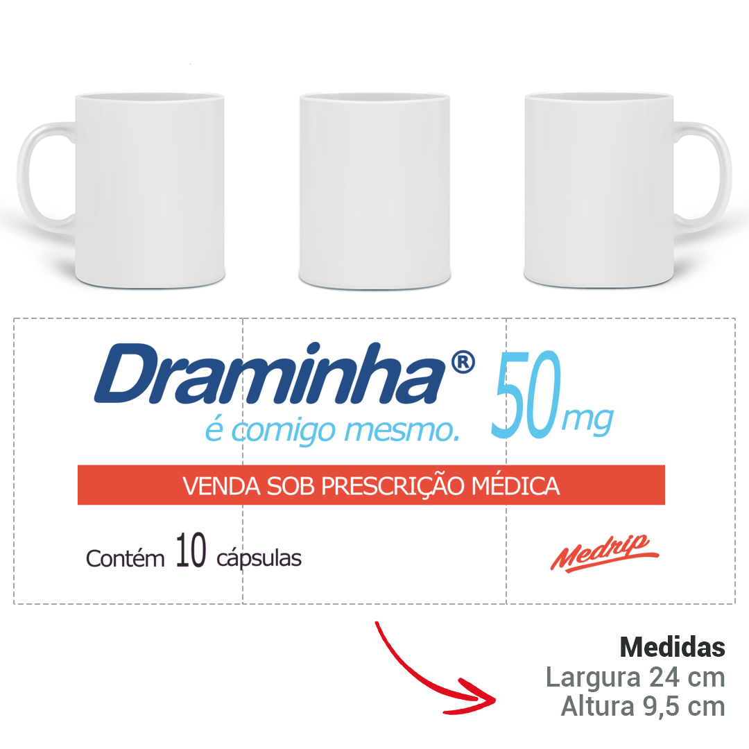Nome do produto: Caneca - Draminha