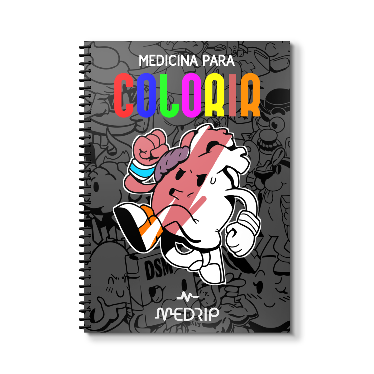 Nome do produto: Livro para Colorir: Medicina