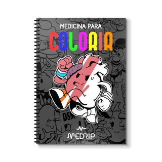 Nome do produto Livro para Colorir: Medicina
