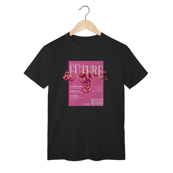 Camiseta - GO: We Deliver Future Feminino Preta G