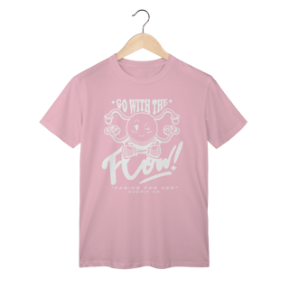 Nome do produto Camiseta - GO: Go with the Flow Feminino Rosa M