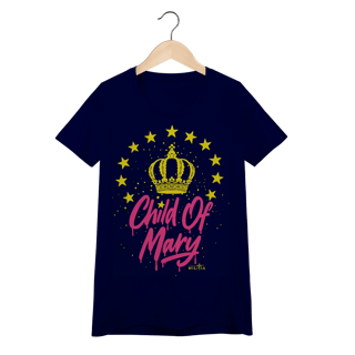Nome do produto Camiseta Child Of Mary Stars Baby Look
