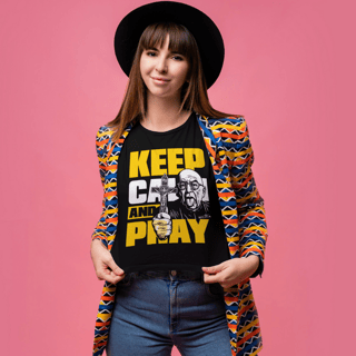 Nome do produtoCamiseta Keep Calm And Pray - Gabriele Amorth