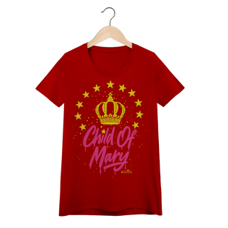 Nome do produto Camiseta Child Of Mary Stars Baby Look