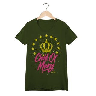 Nome do produto Camiseta Child Of Mary Stars Baby Look