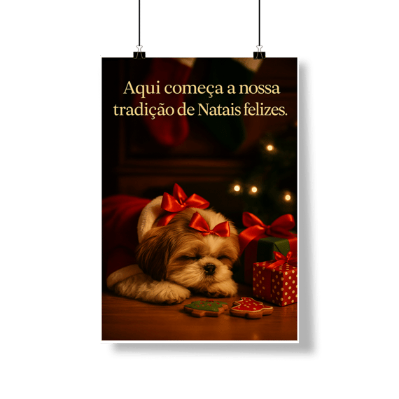 Poster Natal Pet