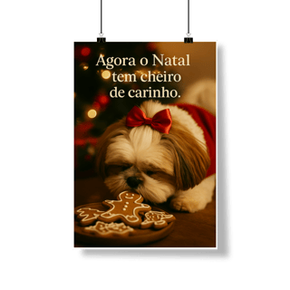 Nome do produto Poster Natal Pet