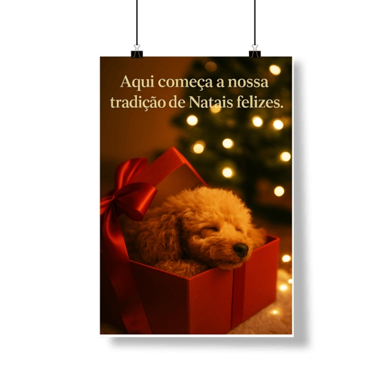 Poster Natal Pet
